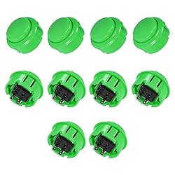 uxcell 30mm Mounting Hole Momentary Game Push
