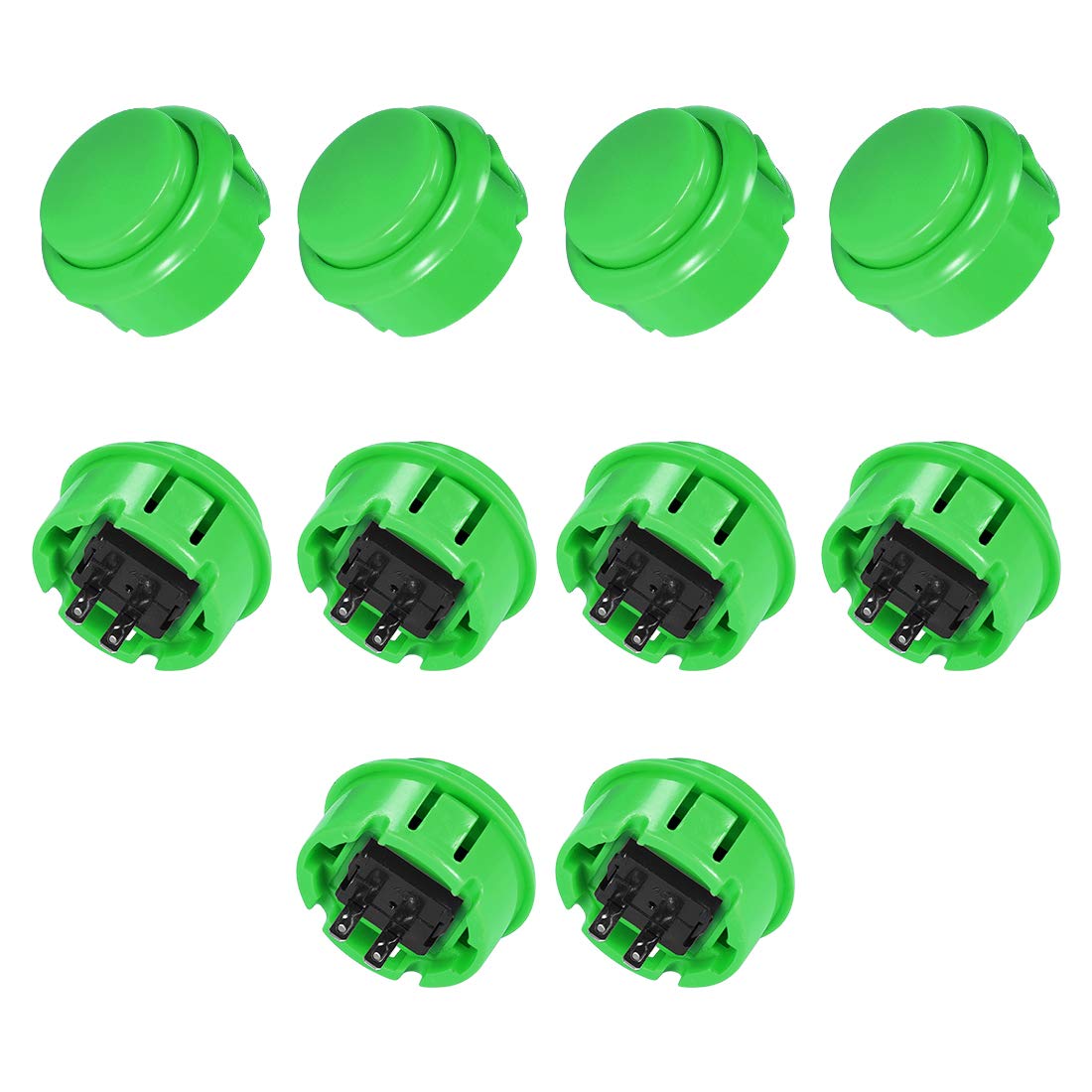 uxcell 30mm Mounting Hole Momentary Game Push