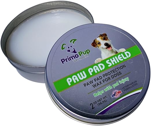 shea butter on dogs paws