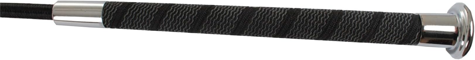 Red Horse Equestrian Dressage Whip With Finished Silver Top Training Equipment