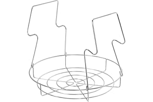 2-Pack Stainless Steel Canning Racks for Water Bath Canner – Foldable Handles for Easy Storage, Jar Lifting & Stock Pot Use (