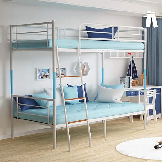 childrens white bunk beds