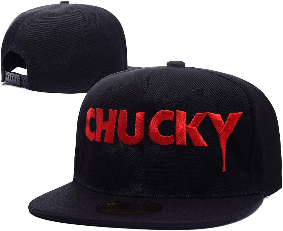 RHXING Chucky Logo Adjustable Embroidery Snapback Hat Baseball Cap Beanie Visor