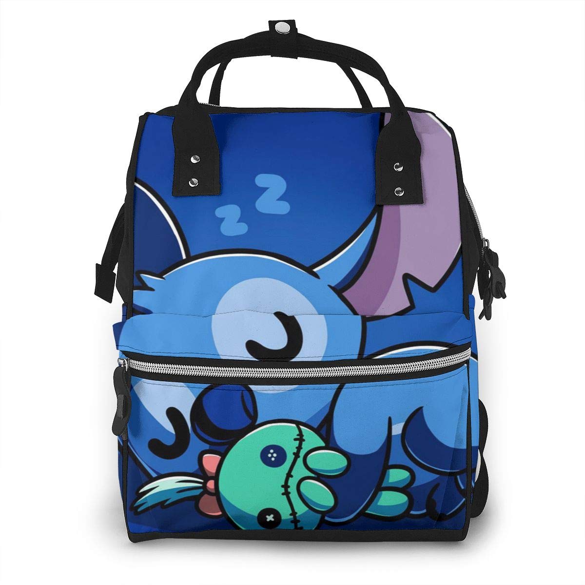 Diaper Bag Backpack Sleepy Stitch Multifunction
