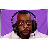 Boxing Green Lester Beetlejuice Flag Funny Poster Durable Man Cave Wall Flag with Brass Grommets 3x5 Feet Tapestry for College Dorm Room Decor,Outdoor,Bedroom, Parties gifts, travel, filming,events,festivals..