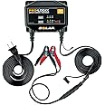 Clore Automotive PL2112, 1-Amp Fully-Automatic Smart Charger, 12V Battery Charger, Battery Maintainer, and Battery Desulfator with Temperature Compensation