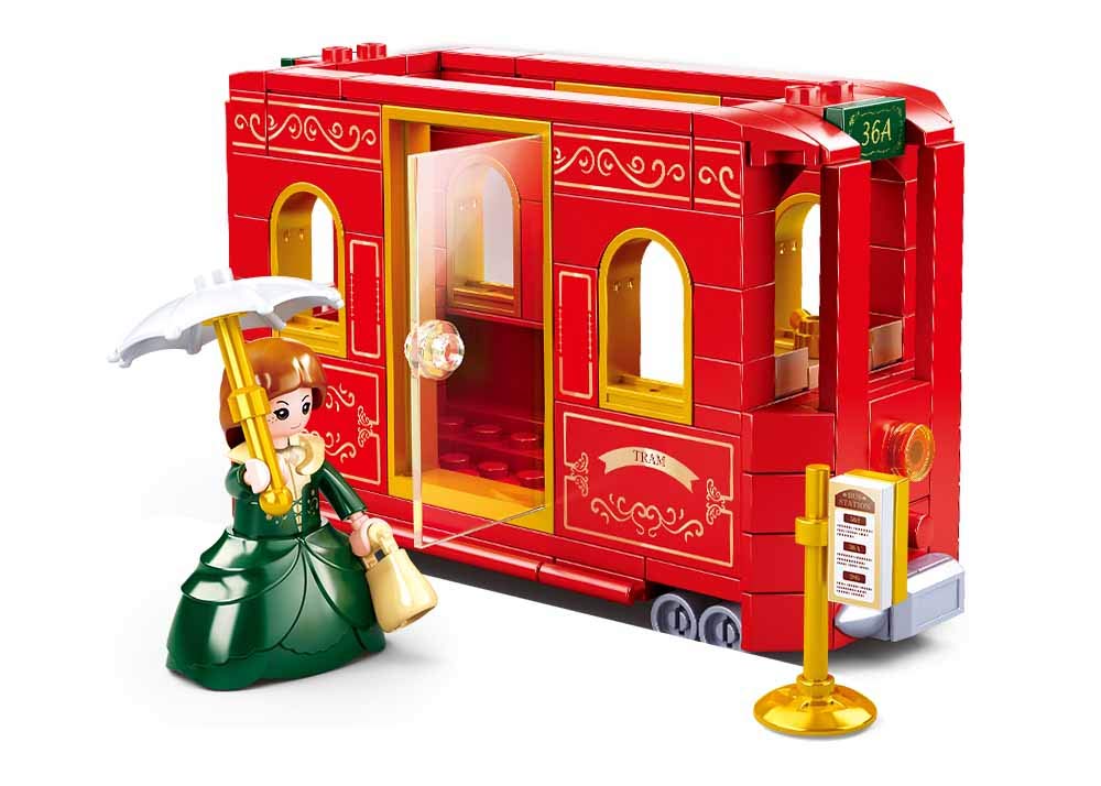 Sluban Girls Dream-trolleybus