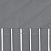 Professional and Commercial Grade, Chef Stripe Kitchen, Potholders, Gray