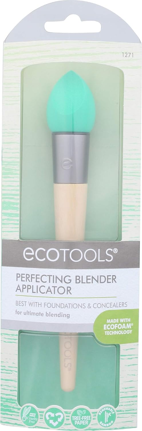 EcoTools Beauty Makeup Blender Sponge, For Liquid Foundation and Concealer, .80 Ounce: Beauty