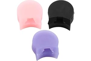 Bonsicoky 3 Pcs Silicone Clarinet Thumb Rest Cushion, Protector for Most Clarinet Oboe, 3 Colors