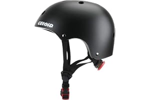 CELOID Skateboard Bike Helmet,Adjustable Washable Skate Scooter Helmets for Over 16 Years Youth & Adults Women and Men Climbing,Skateboarding,Cycling Bicycle,Roller Skating,Balance Bike Sports