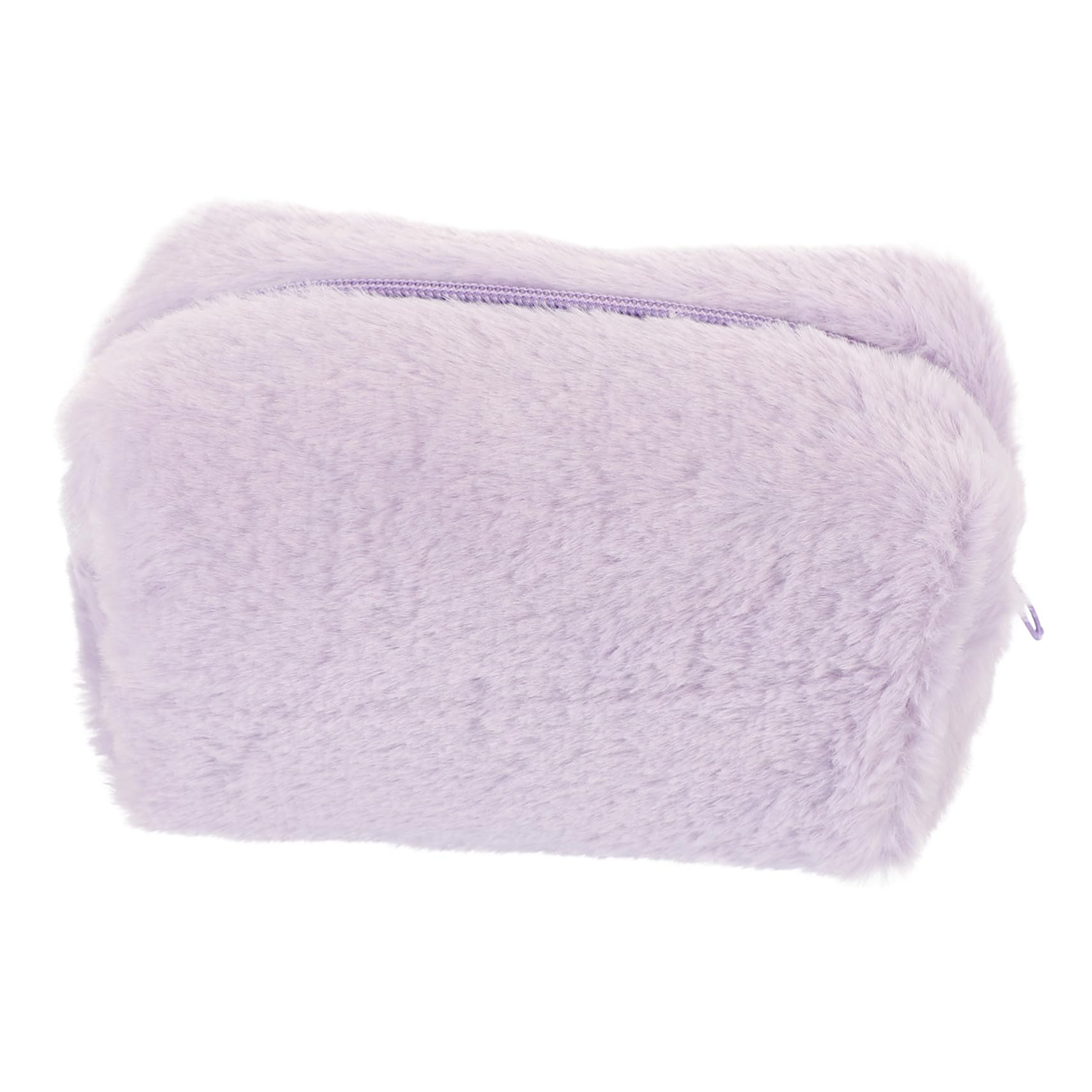 Mikinona Plush Toiletry Bag Multifunctional Travel Cosmetic Pouch for Women Wash Bag with Zipper Design for Travel Accessories Personal Items