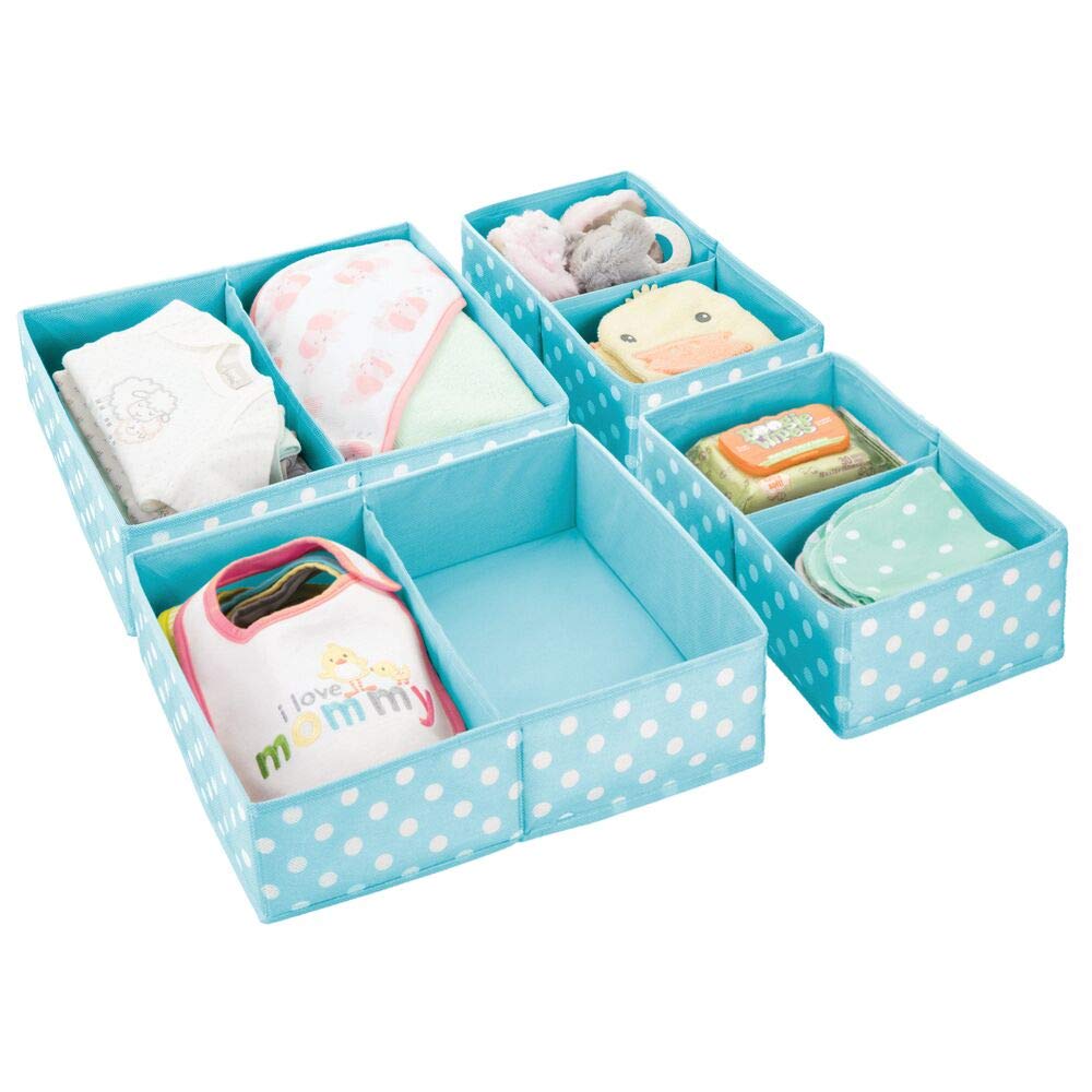 Amazon.de: mDesign 4er Set Aufbewahrungsbox - 4 Organizer in zwei