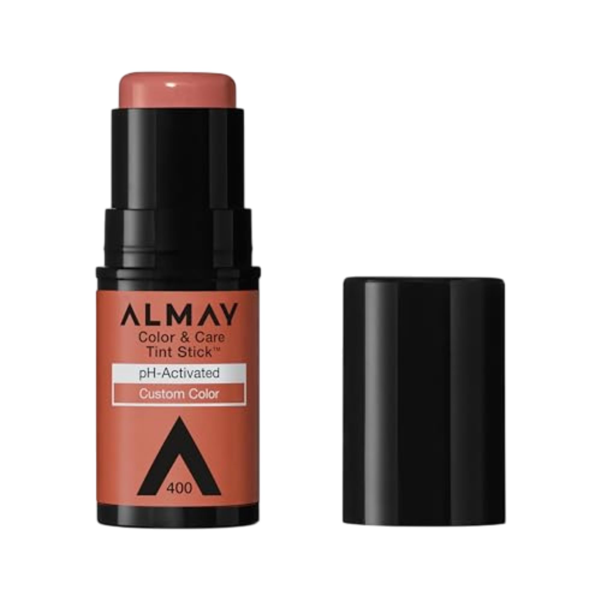 Photo 1 of Almay Lip and Cheek Tint, Color & Care Tint Stick, Multi-Use Moisturizing Blush and Lip Color, Dewy Finish, 400 Nude Flush, 0.25 oz