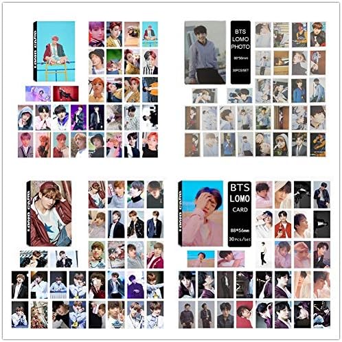 XiangYueLi Kpop BTS Bangtan Boys Love Yourself Tear/Answer Photo Postcard Lomo Cards Set Gift for A.R.M.Y(1. JK-120pcs)
