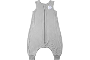 Dreamland Baby Toddler Sleep Sack with Feet, 1.0 TOG Temperature Rating - Ultra Soft Viscose Wearable, Breathable