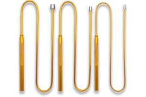 VASTOOLS Flexible Magnetic Pickup Tool Set,3 Pack, 4mm Magnet,7mm Magnet Magnet Stick, 26" Bendable Extension Magnetic Pickup 0.5lb, 2lb, 5lb