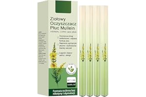 Herbals Air Diffuser Pen, Botanical Mullein Lung Cleanse Diffuser, Natural Herbals Inhaler with Extracts of Mullein, Stop Smo