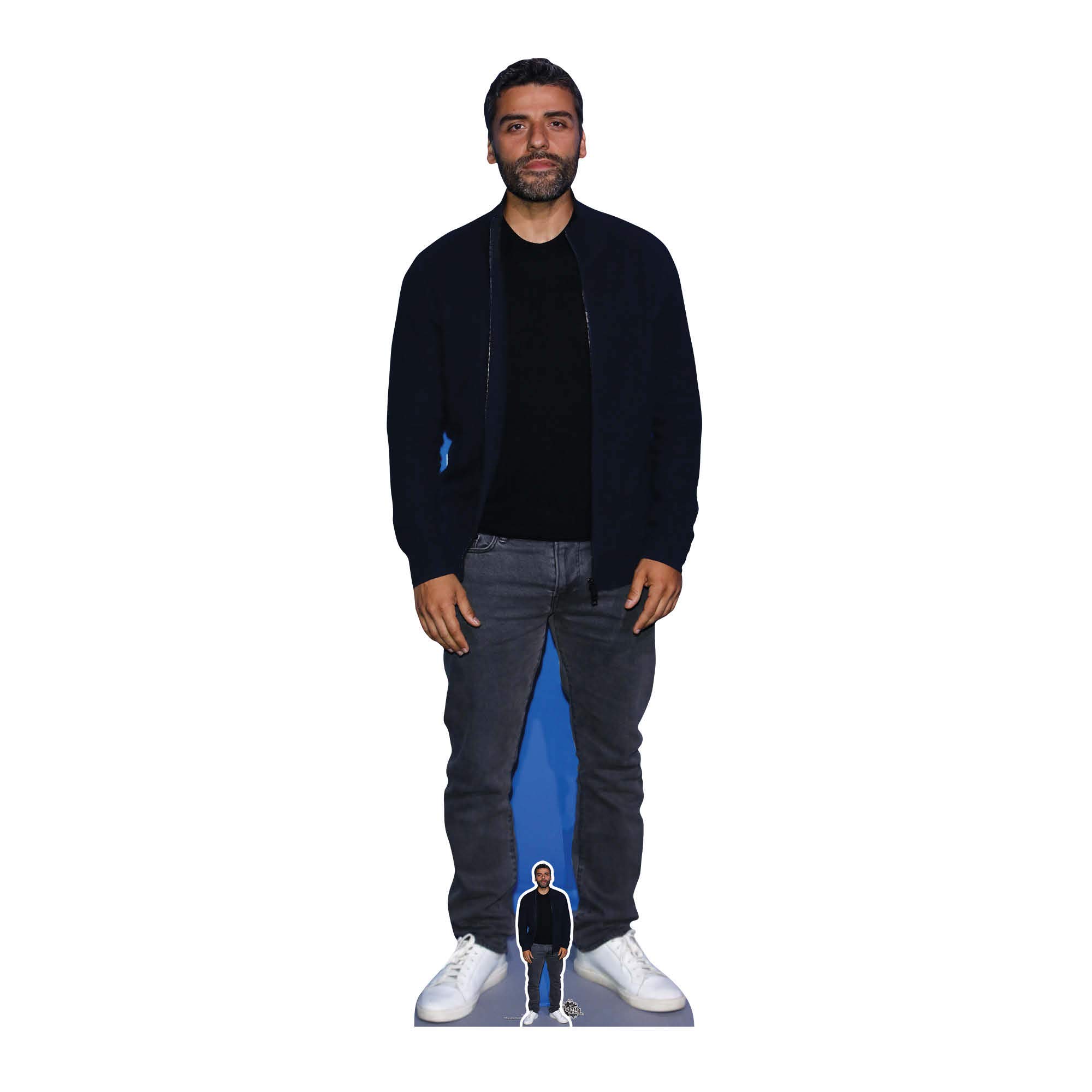 Star Cutouts CS862 Oscar Isaac Lifesize Cardboard Cutout with Free Mini – Film & TV Star Party Decoration, Collector Display & Fan Gift