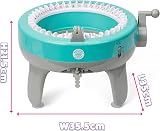 Knitting Circle KNITTING CIRCLE Kids Craft Kit 40 Pin Circular Machine Grey view 7