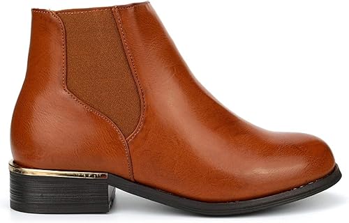 girls tan ankle boots