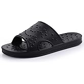 shevalues Shower Shoes for Women Men with Arch Support Quick Drying Pool Slides Lightweight Beach Sandals with Drain Holes
