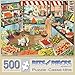 Bits and Pieces - 500 Piece Jigsaw Puzzle for Adults - Green Grocers - 500 pc Produce, Grocery Store Jigsaw by Artist Tracy Hall