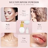 AOOWU Glitter Spray Shiny Highlighter Body Face Colorful White view 6