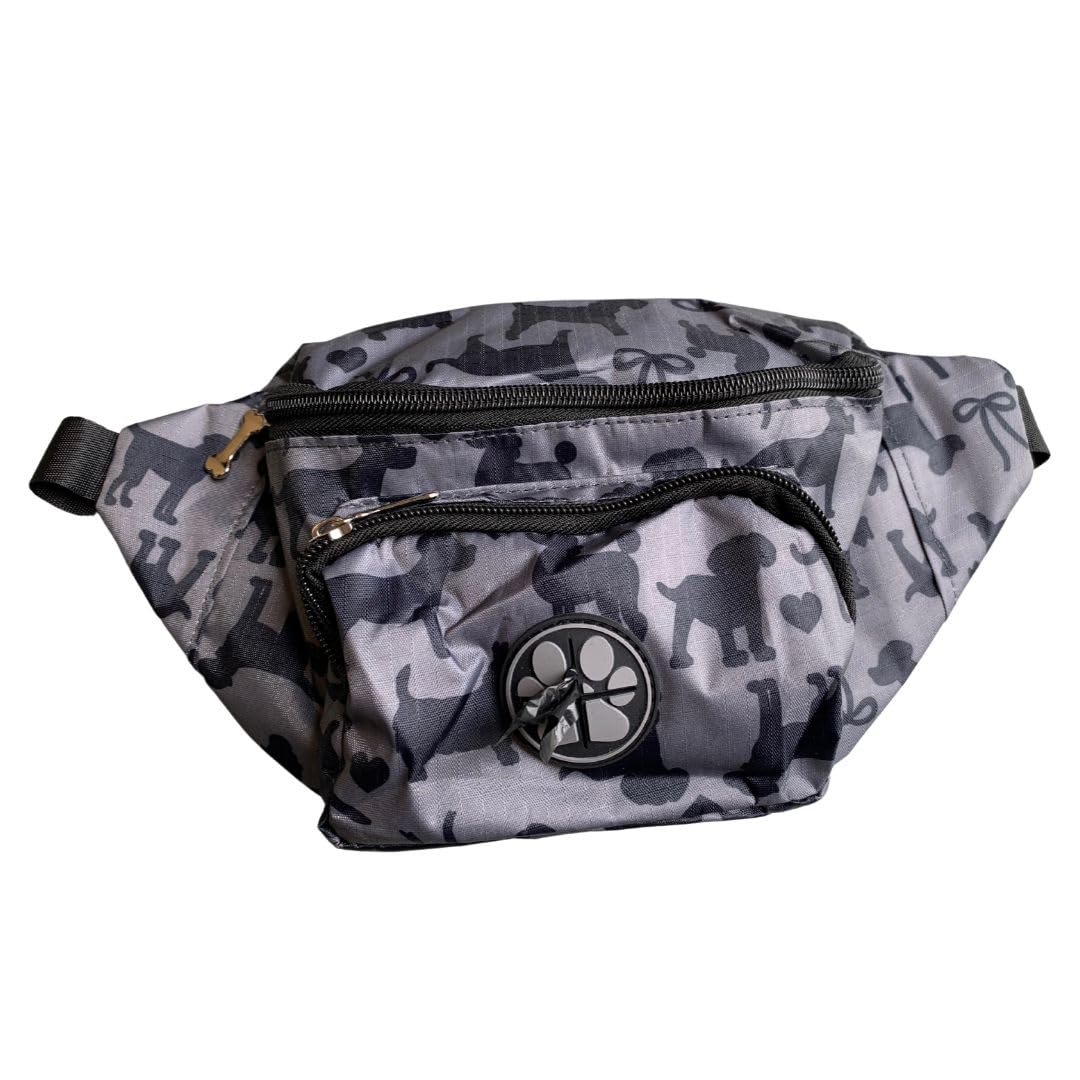 Dog Walkers Walker Bumbag with Adjustable Waist (Grey) — image 1