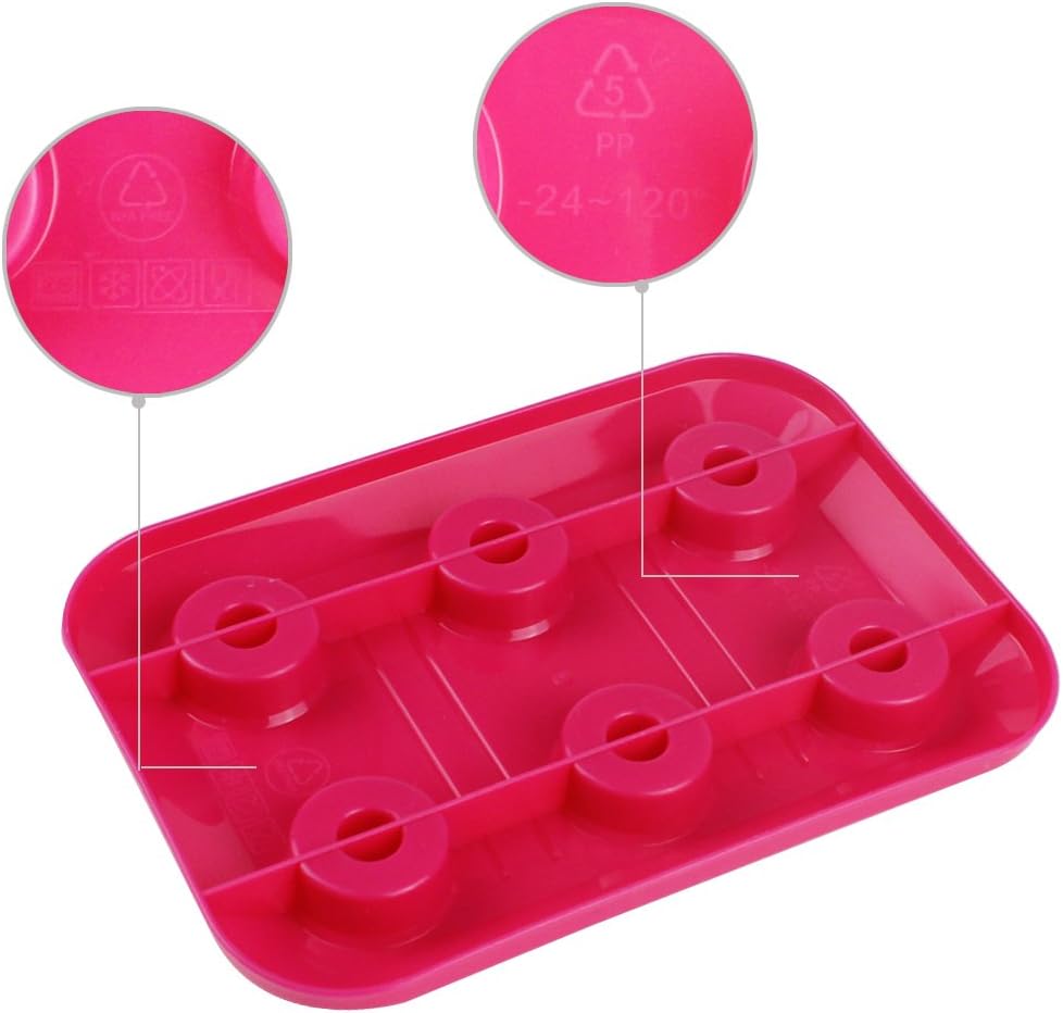 Popsicle Molds 3 Sets Ice Pop Molds Ice Pop Maker with Funnel and Brush, 3 Colors: Kitchen & Dining