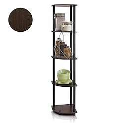 Furinno Turn-N-Tube 5 Tier Corner Display Rack