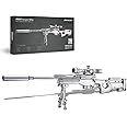 Piececool 3D Puzzles for Adults, AWM Sniper Rifle Gun Model to Build Kits DIY Assembly Super Magnum Metal Model Kits Birthday Gifts Hobbies for Men Boyfriend, Beginners Level