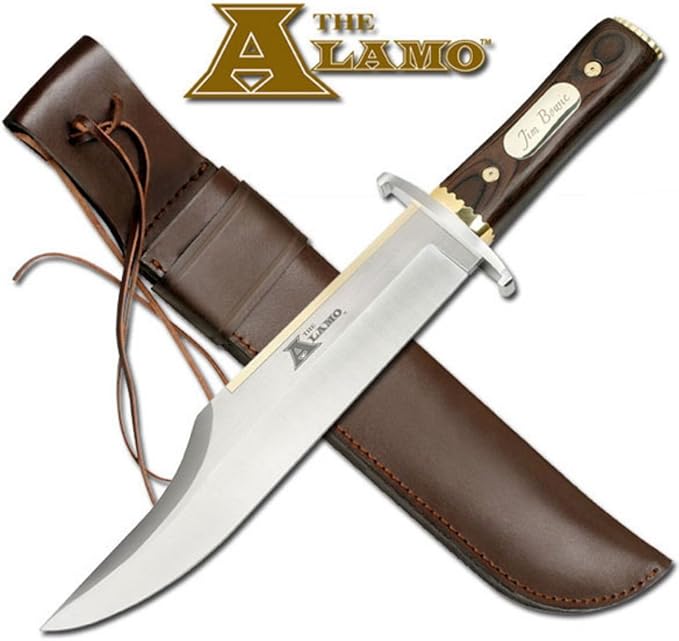 Master CutleryThe Alamo Bowie Knife Officially Licensed Tactical Fixed Blade