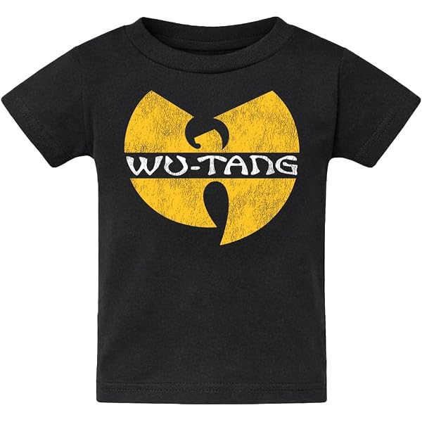 Amazon.com: Wu Tang Clan Toddler T Shirt Logo Official White 3
