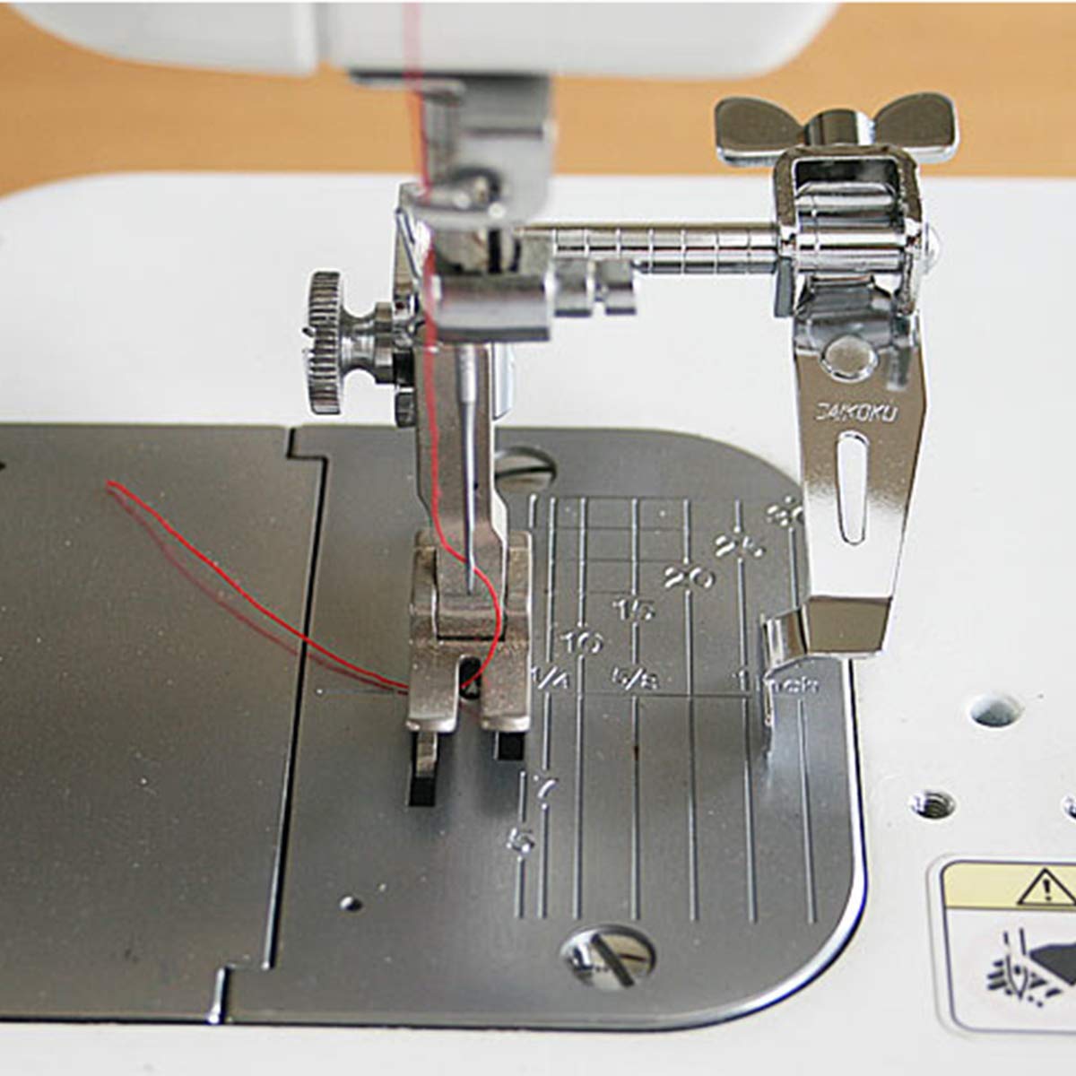 CKPSMS Brand - 1SET #NG-2000R Seam Guide Gauge Compatible with Singer Brother Consew Sewing Machine Fabric Cloth Quilting