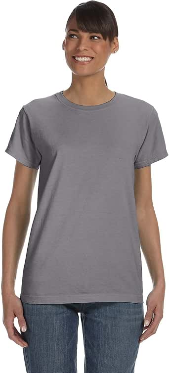 Amazon.com: Comfort Colors 5.4 oz. Ringspun Garment-Dyed T-Shirt (C3333) -GRAPHITE -XS: Clothing