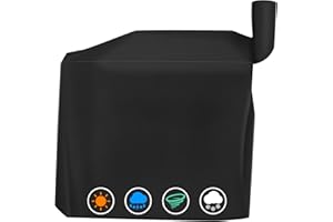 ZBXFCSH Heavy Duty ZGC-02B Full Length Grill Cover Compatible with Z Grill 700 Serial Wood Pellet Grills and Compatible with ZPG-450A ZPG-550B Grills