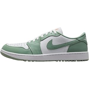 Air Jordan 1 Low G Golf Shoes (Steam/White/Tangerine Tint/Steam)