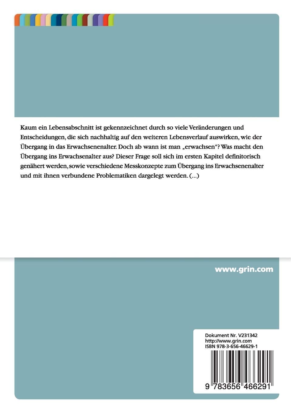 Der Weg Ins Erwachsenenalter Bedingungsfaktoren Fur Den Auszug