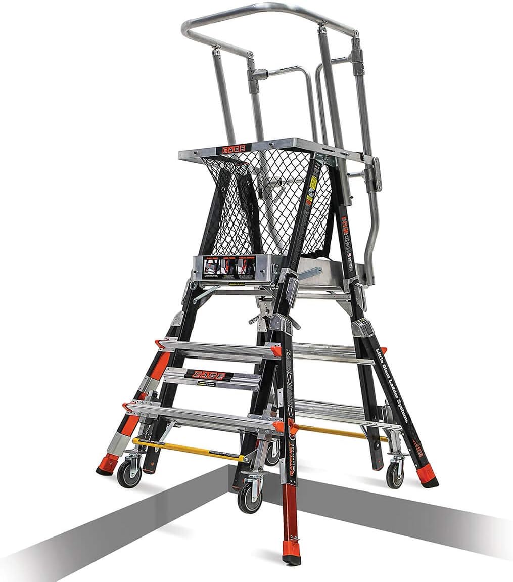 LITTLE GIANT SAFETY Cage Model 3 Ft. to 5 Ft. IAA