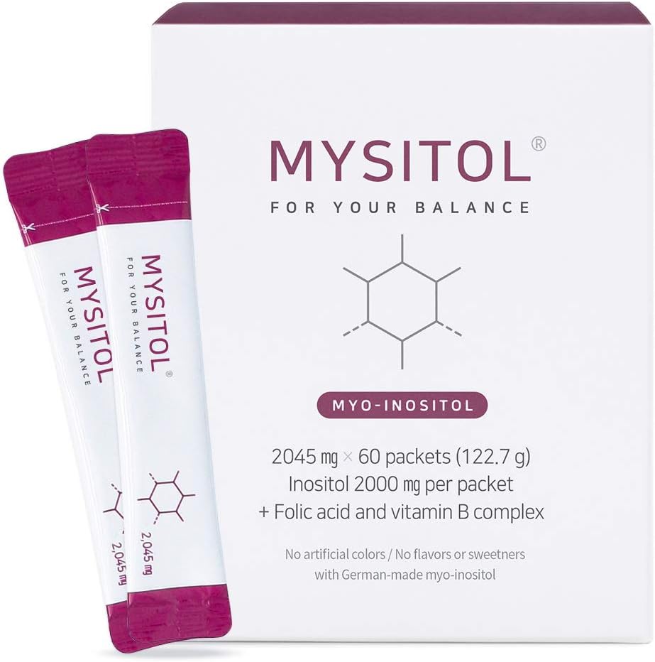 MYSITOL, MyoInositol & Folic Acid & Vitamin B Complex Fertility
