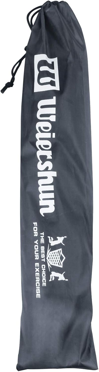 KIKILIVE Weiershun Portable Badminton Net with Stand Carry Bag, Folding Volleyball Tennis Badminton Net – Easy Setup for for Outdoor/Indoor Court, Backyard, No Tools or Stakes Required : Sports & Outdoors