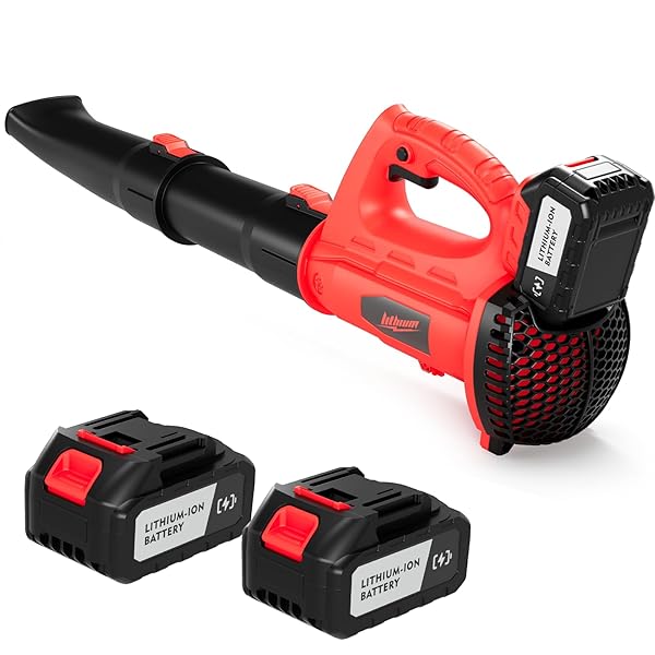 LEAF BLOWER CORDLESS, ELECTRIC CORDLESS LEAF BLOWER WITH...
