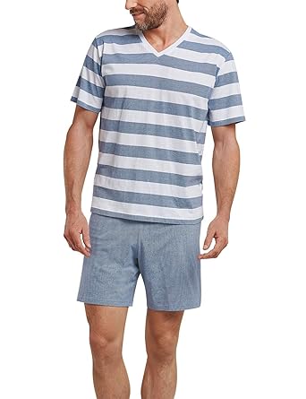 Schiesser Herren Kurz Zweiteiliger Schlafanzug