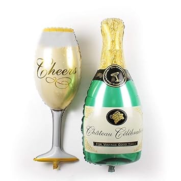 Shakti Plastic Wine Glass Champagne Wine Glass And Bottle Shaped