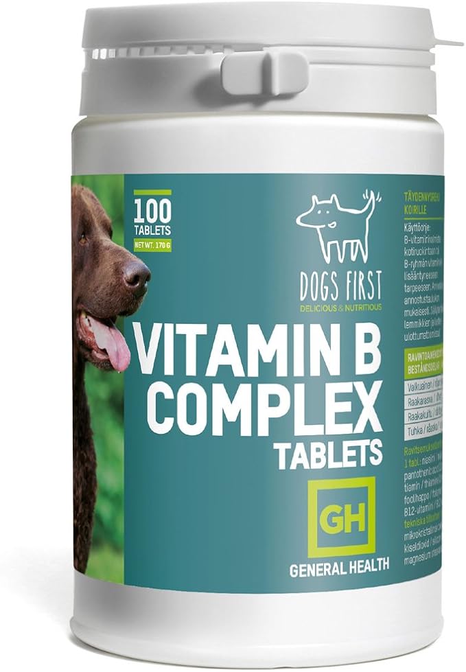 DogsFirst Vitamin B Complex (100 Tablets) Food Grade Amazon.co.uk Pet