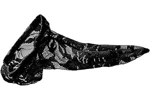 Mens Lace Fishnet Elephant Trunk Thongs See Through Transparent Penis Stick Lingerie Hollow Mesh Panties