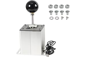 GSTP PC USB Simulator Shifter Compatible with G29 G27 G25 G920 T300RS/GT Steering Wheel Sequential H Gear Shifter Compatible 
