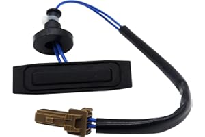 HiSport Tailgate Hatch Release Trunk/Deck Lid Switch, Push Button, Black, Manual Operation, Compatible with Nissan Murano(200