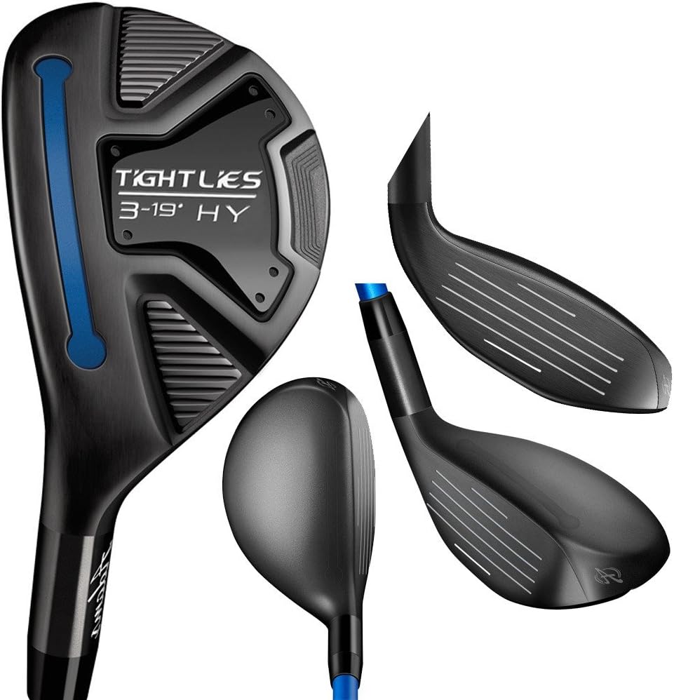 Adams Golf Tight Lies 4 Hybrid Clubs, Left Hand, Regular Flex, Hybrid
